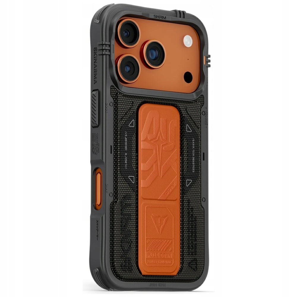 Pouzdro Pro Iphone 17 Pro Skinarma Magnetický Nabíjecí Držák A Stojánek