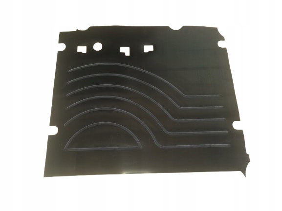 Gumová rohožka pro vysokozdvižný vozík Linde 3 pedály série 392-01, 392-02