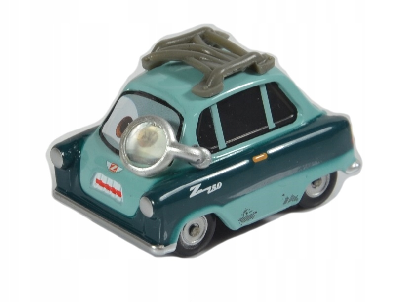 

Mattel Cars Auta Profesor Z Zundapp 1:55 z Pl