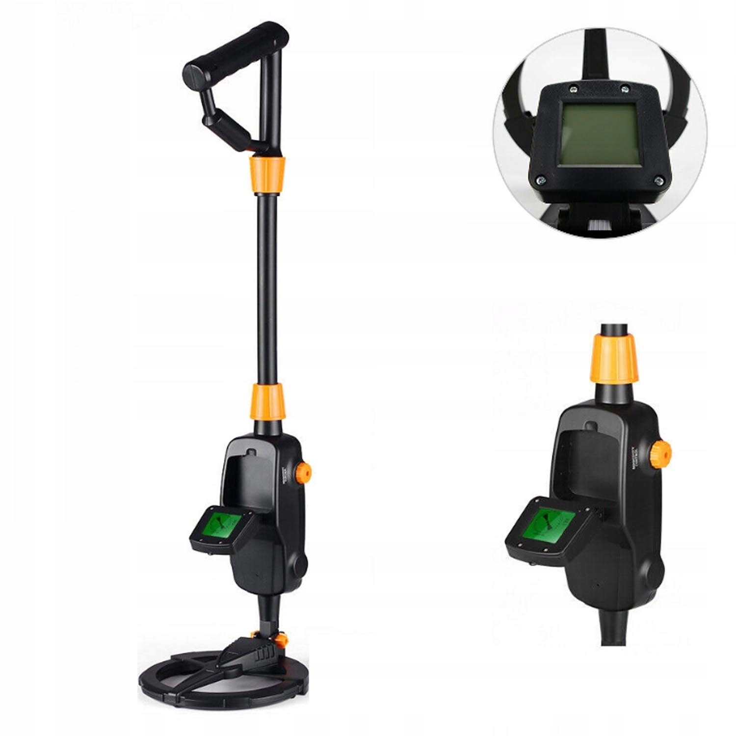 Detektor Kovů S Možností Přizpůsobení Výšky Pomocí LCD Obrazovky