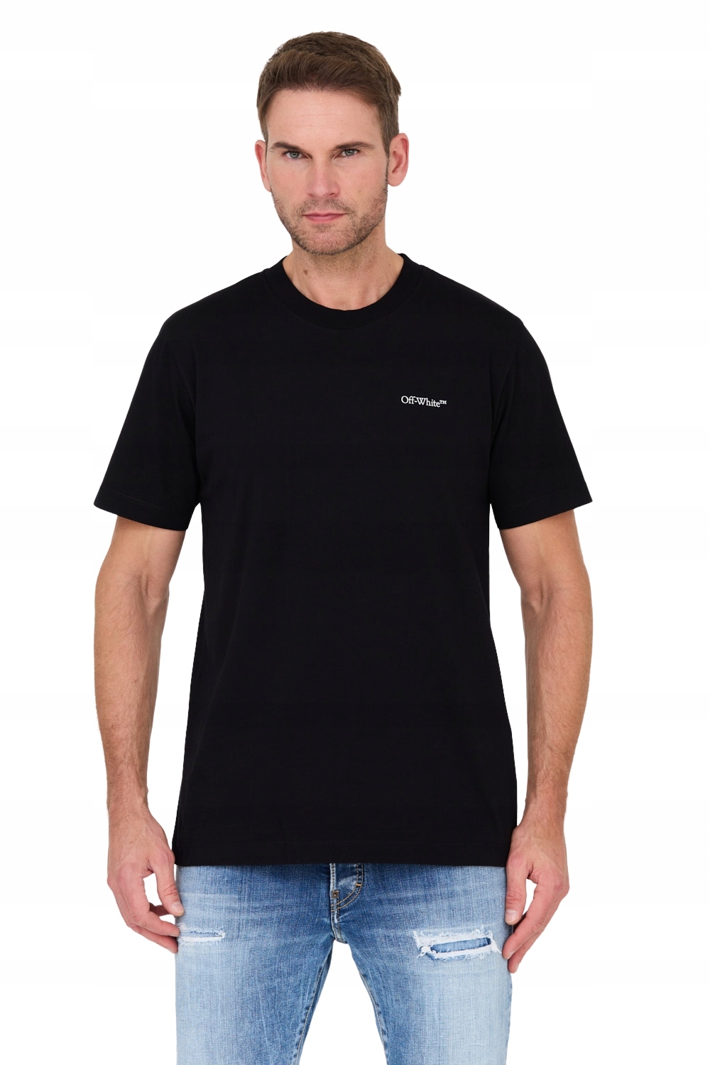 Off-white Černé tričko S