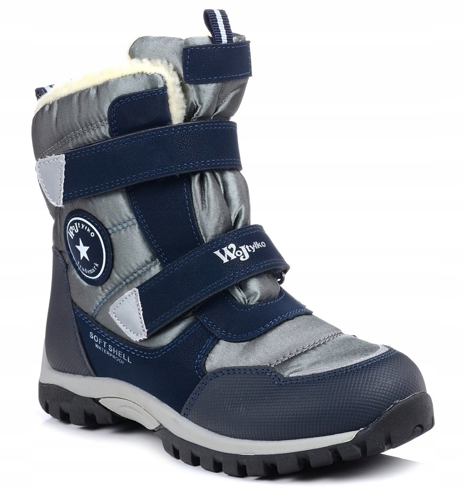 

Buty śniegowce dziecięce zimowe Wojtyłko 23039 34