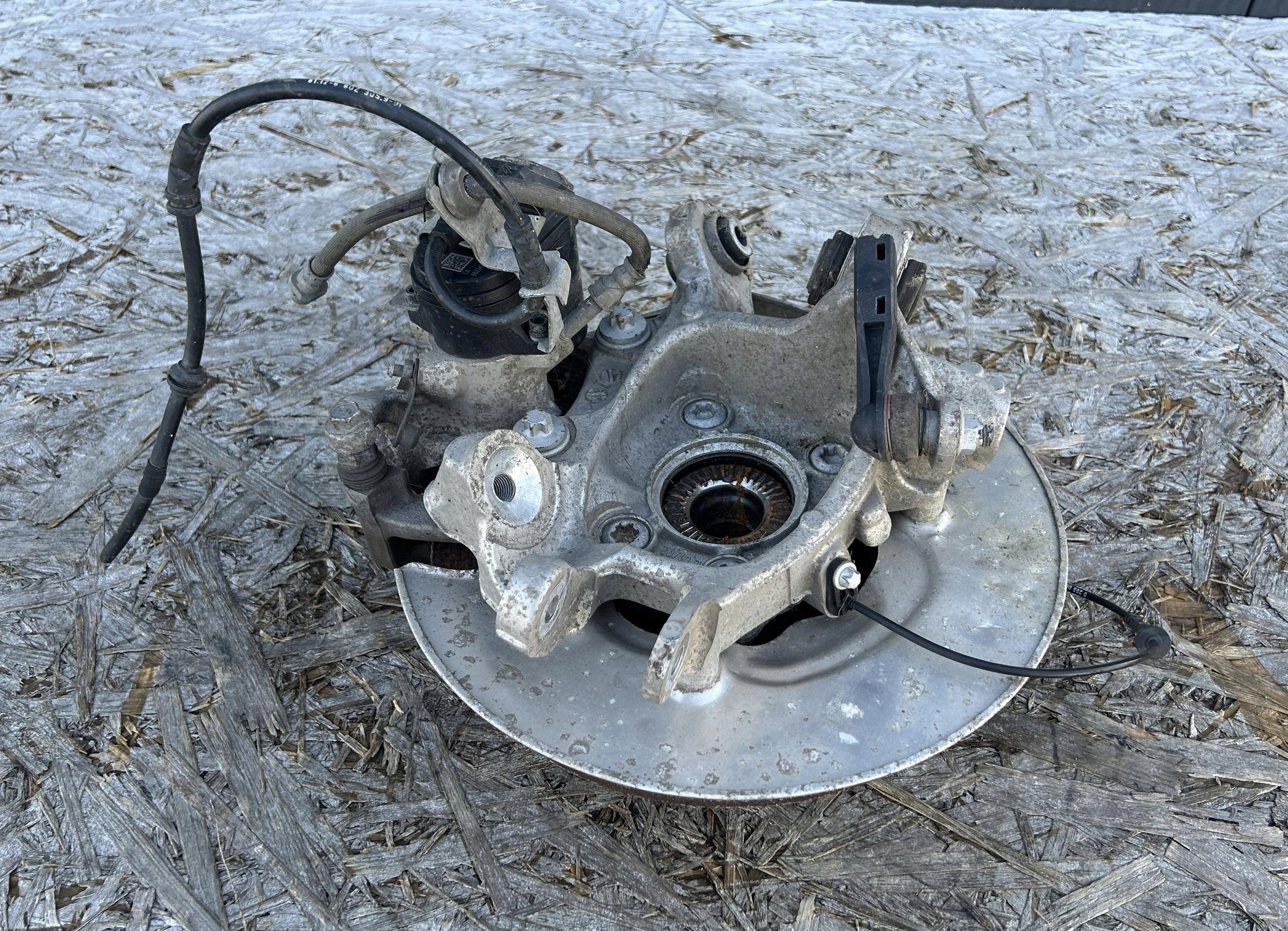 swing caliper brake left rear part BMW 3 G21