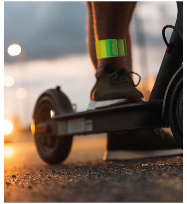 OPASKA ODBLASKOWA RAMIĘ RĘKĘ ROWER SAMOZACISKUJĄCA ŻÓŁTA Rodzaj opaska samozaciskowa