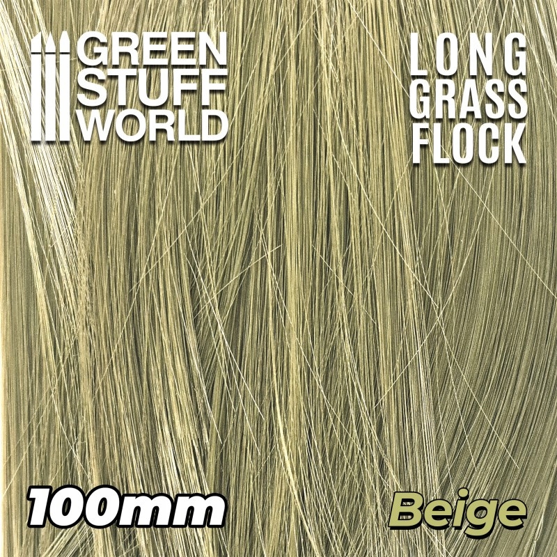 Long Grass Flock 100mm - Beige System Inne systemy