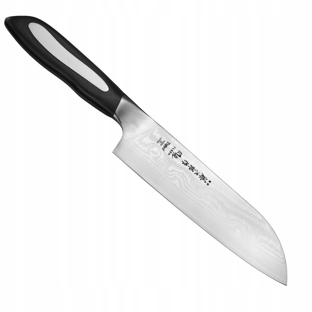 Tojiro Flash VG-10 Japonský ostrý kuchynský nôž Santoku na zeleninu 18 cm