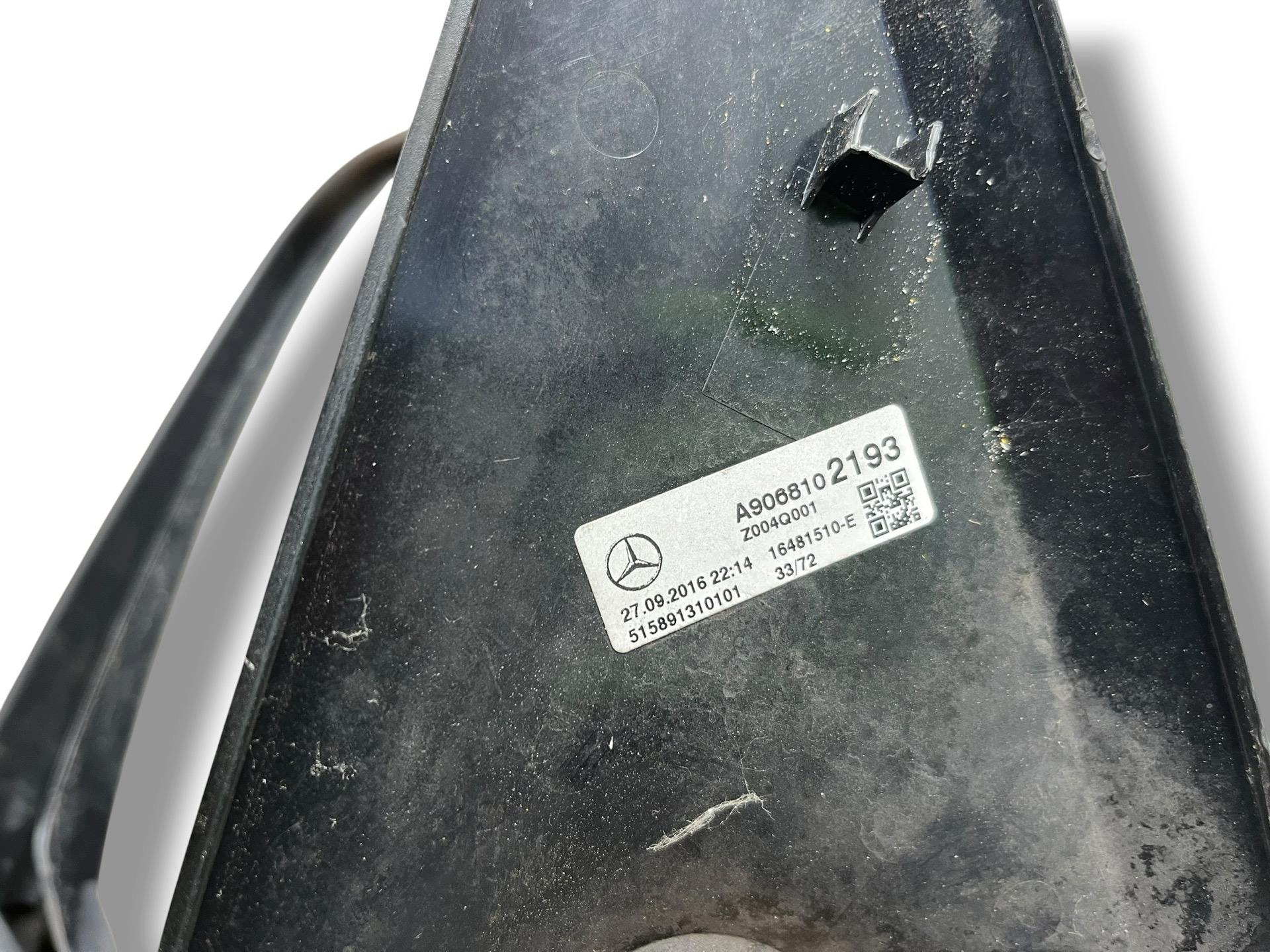 mirror exterior left side Mercedes-Benz Sprinter W906 facelift 2016