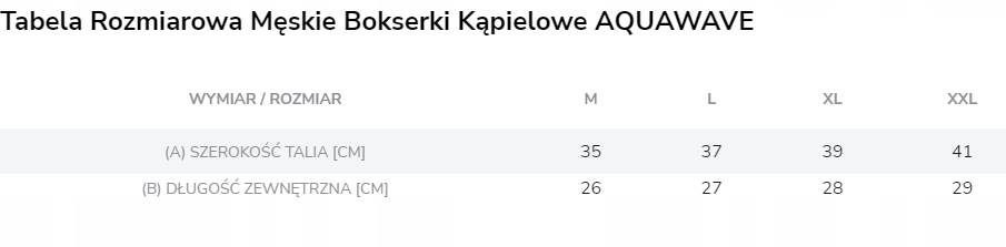 AQUAWAVE SPODENKI KĄPIELOWE KĄPIELÓWKI męskie HELDER czarnozielone r. XL Rozmiar XL