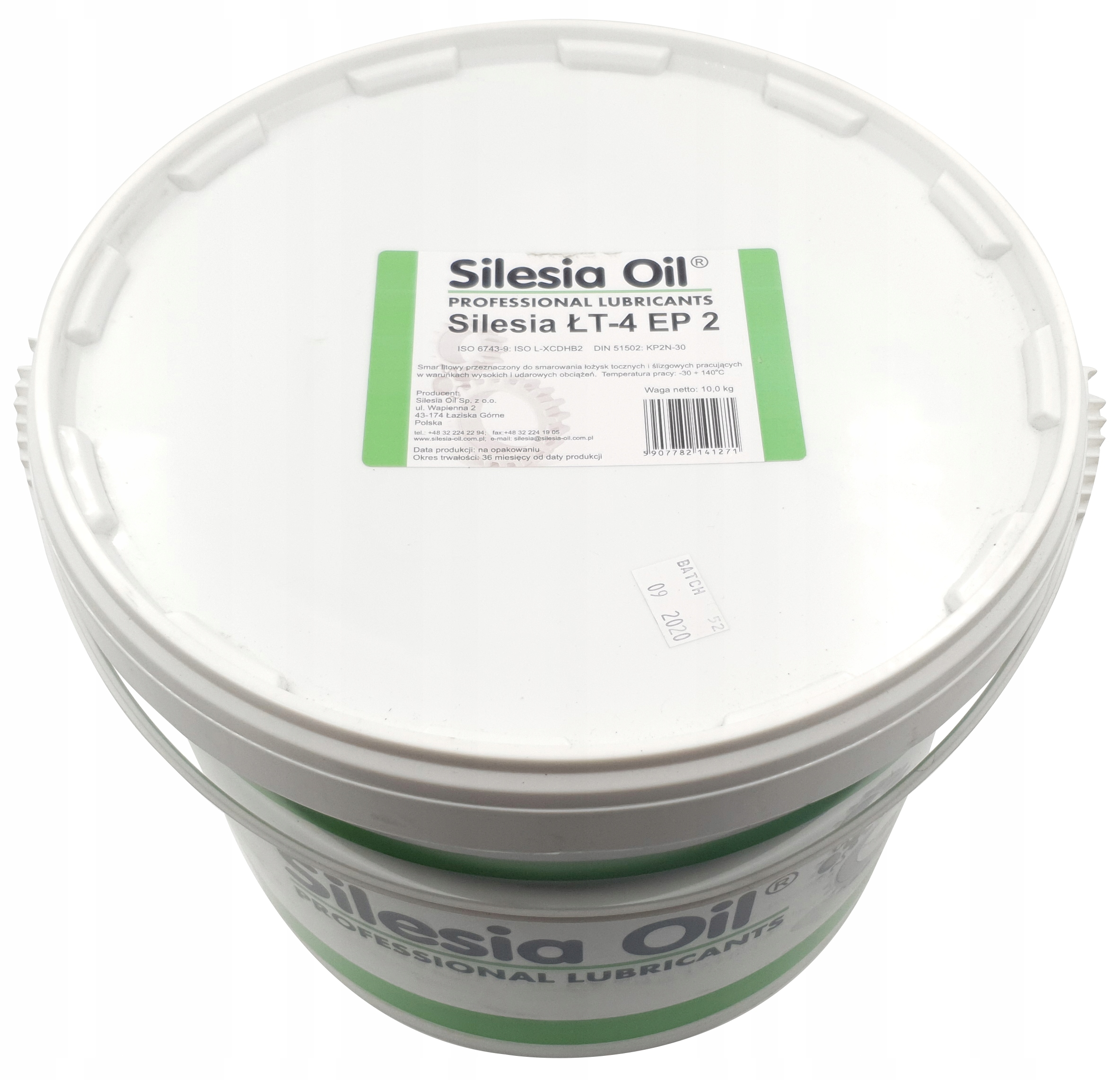 Smar łożyskowy Silesia Oil 10kg EAN (GTIN) 5905220374854