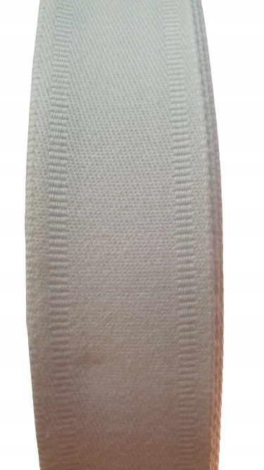 Bavlněná páska zesílená 30 mm Bílá 100 metrů