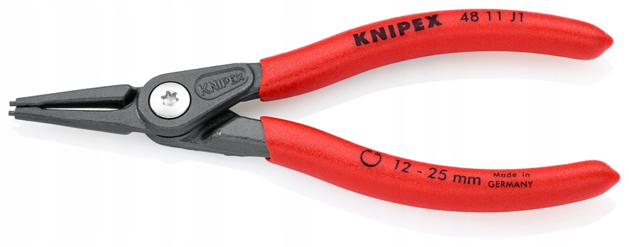 Přesné Kleště Na Vnitřní Kroužky Rovné 140 MM Kn 48 11 J1