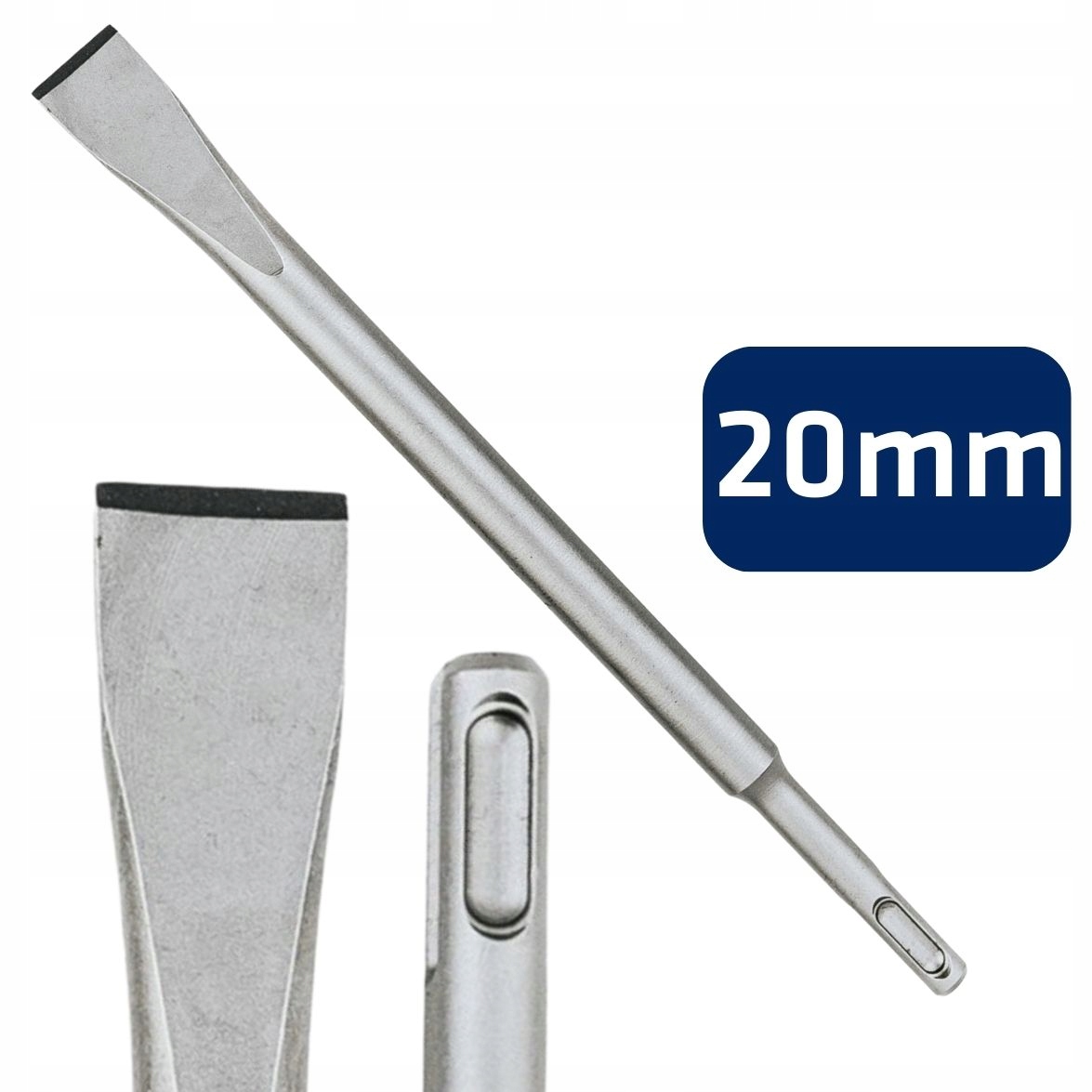 

PiranhaCut Dłuto płaskie do betonu 20mm Sds+