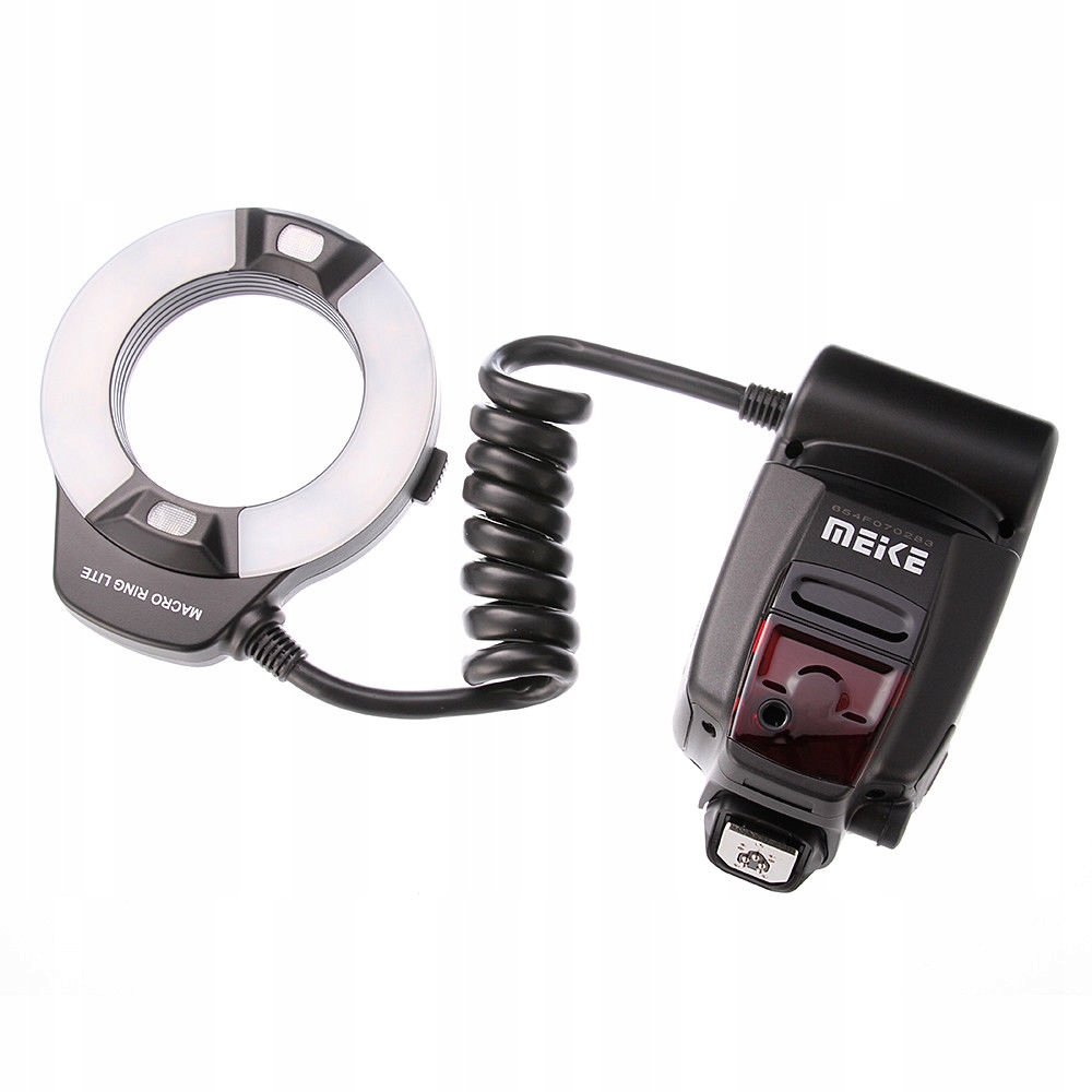 Led blesková lampa Meike Makro pro Sony Pentax Fuji Olympus Panasonic Ricoh
