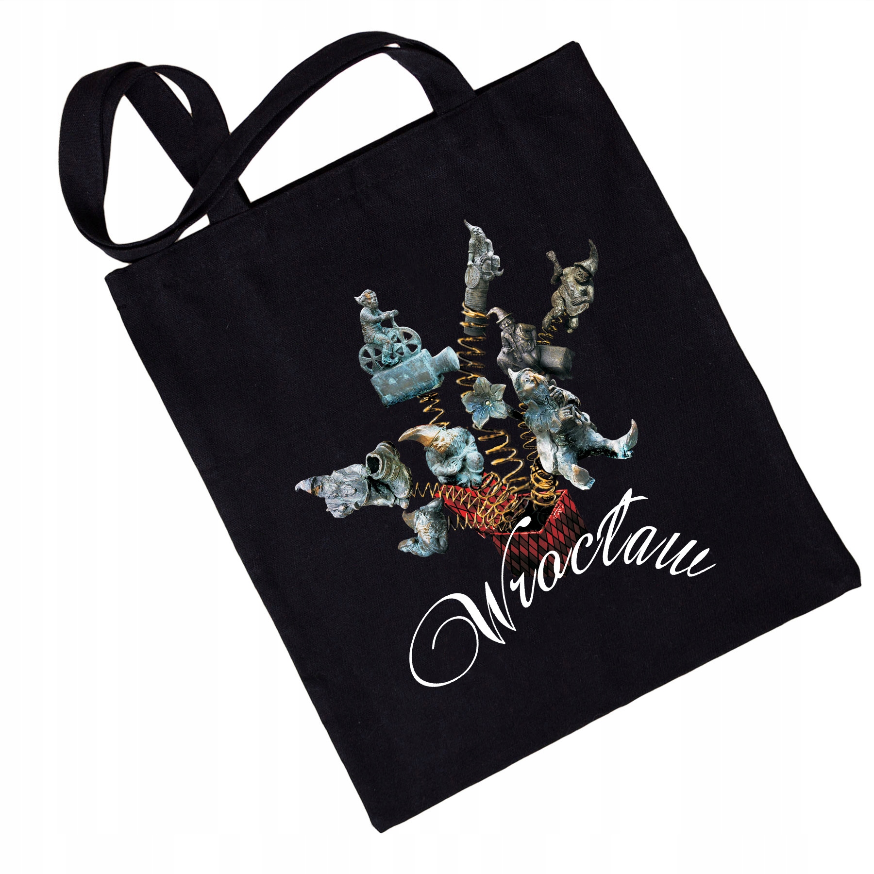 

Torba eko Wrocław Krasnale, czarny