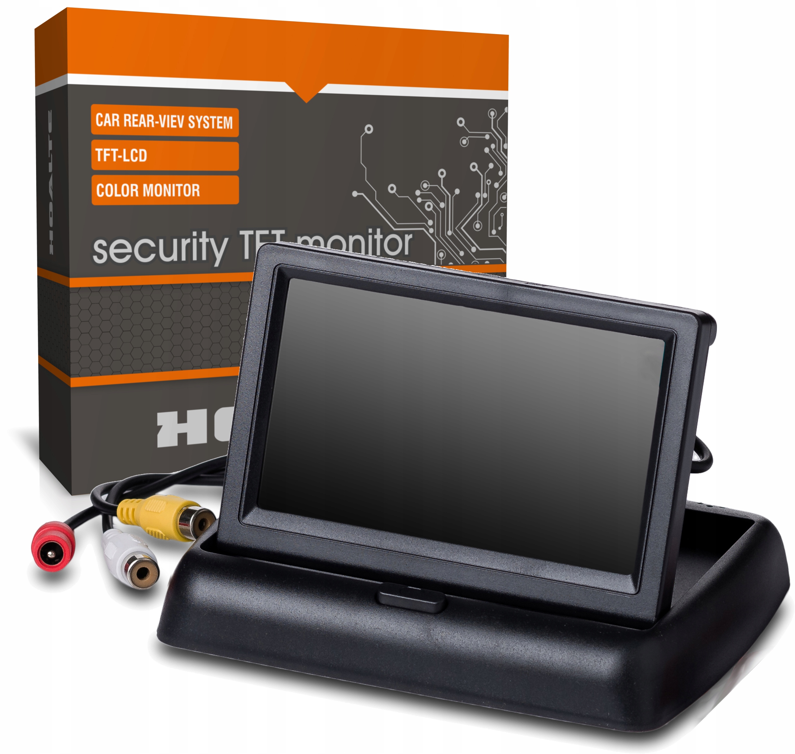 

Monitor LCD 4,3'' Do Kamera Cofania Parkowania DVD