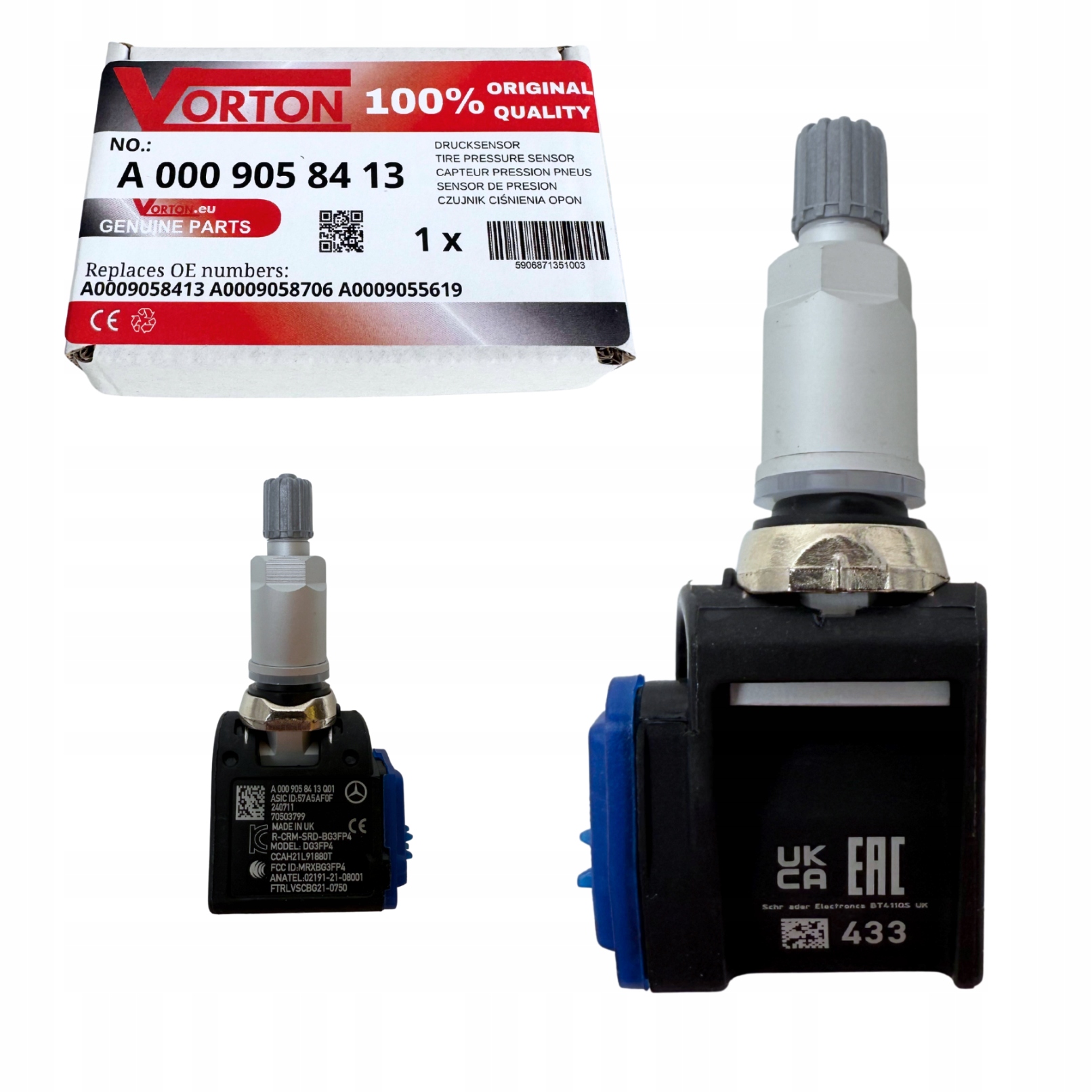 Snímač Tlaku Pneumatik Tpms Mercedes třídy S W223 V223 Eqe V295 Eqs V297