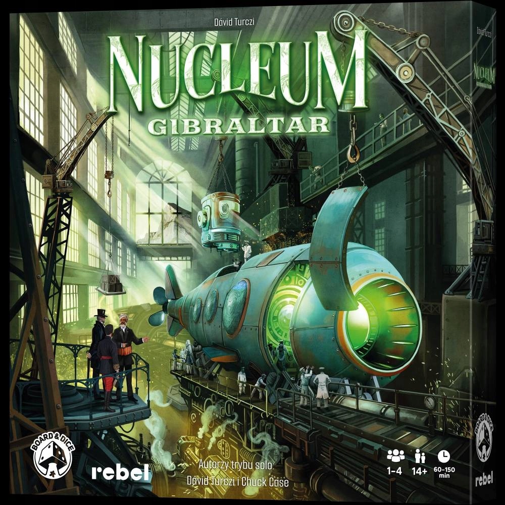 Gra Planszowa Nucleum: Gibraltar Rebel