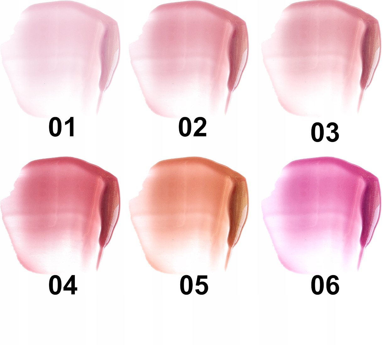 PAESE LIPGLOSS BŁYSZCZYK Z OLEJEM MEADOWFOAM 01 Nazwa koloru producenta 01