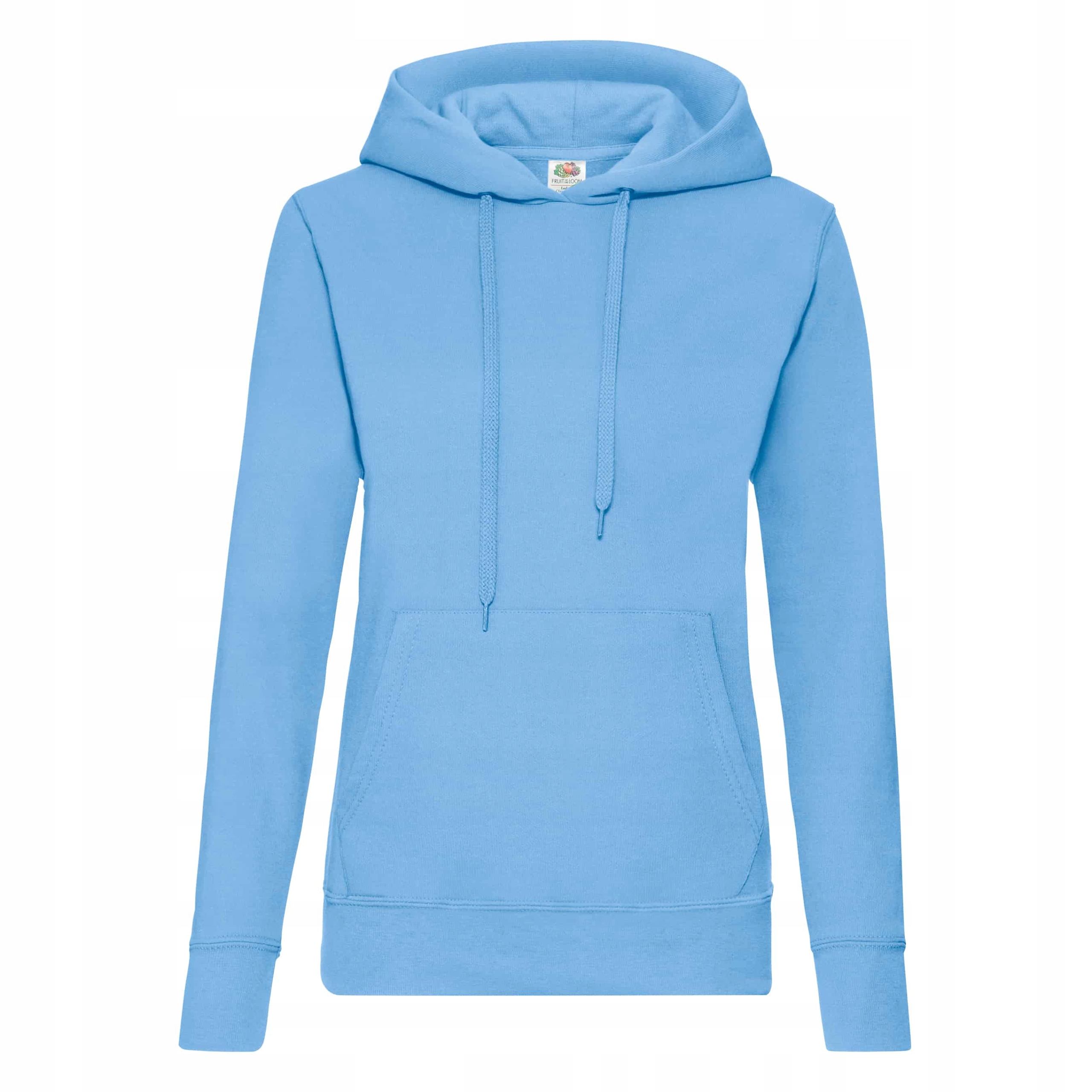 

Bluza z kapturem Fruit of the Loom Błękitny S