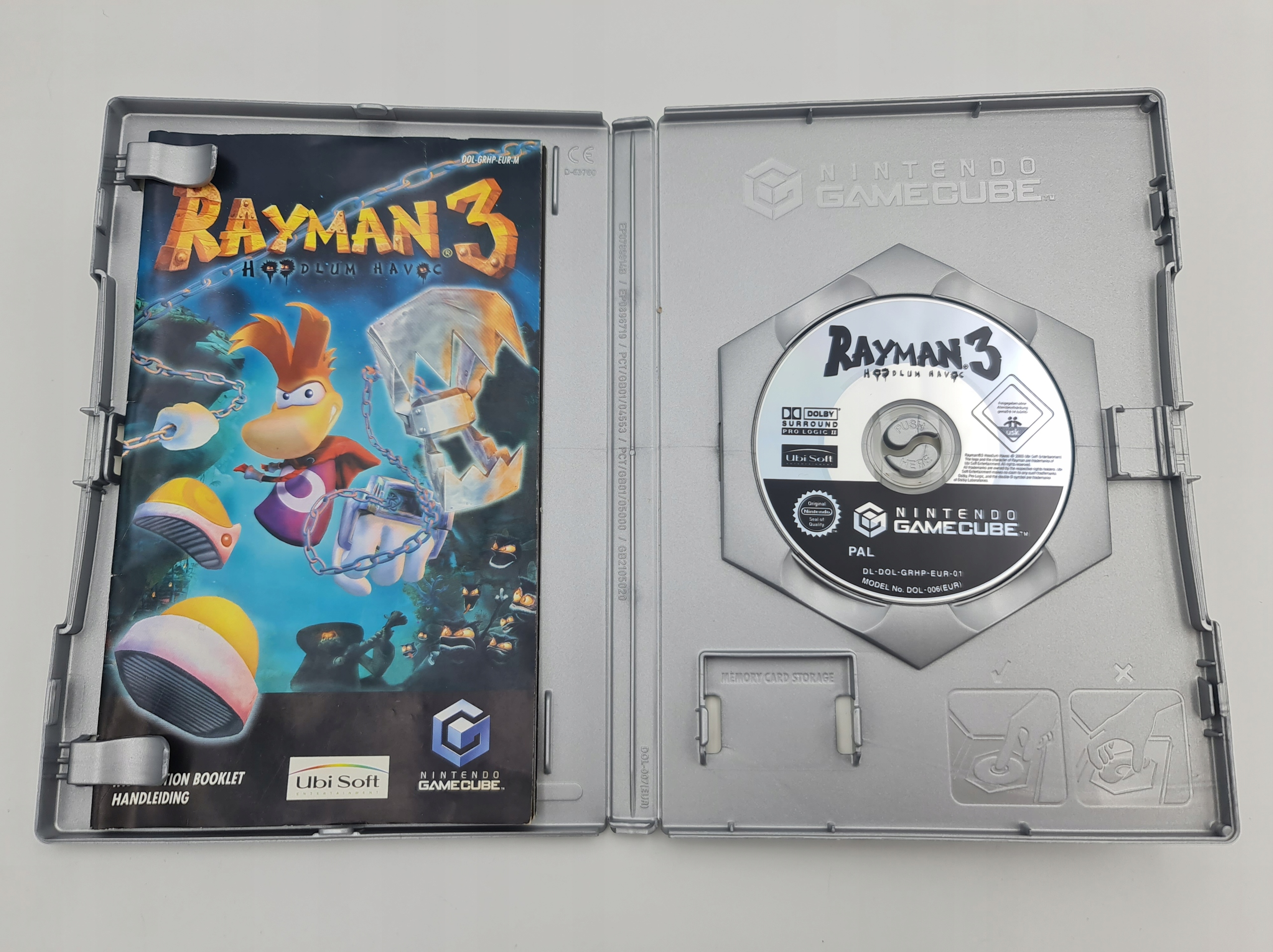 NINTENDO GAMECUBE RAYMAN 3 HOODLUM HAVOC Platforma Nintendo GameCube