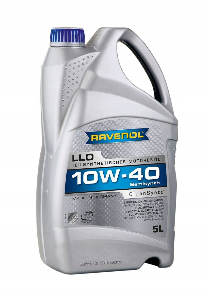 Motorový olej Rav Llo Sae 10W40 5L Ravenol