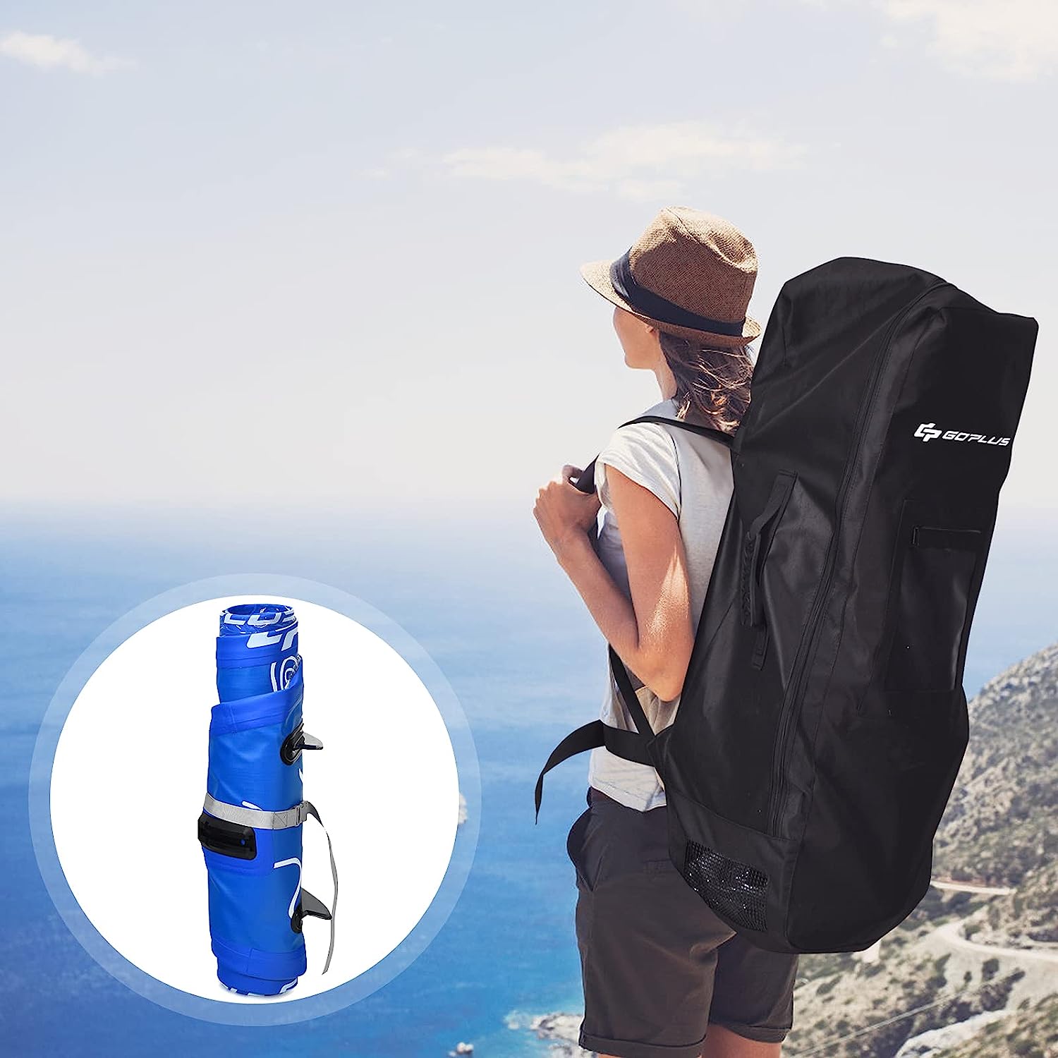 Nadmuchiwana deska SUP 297x76x15cm 130kg Marka inna