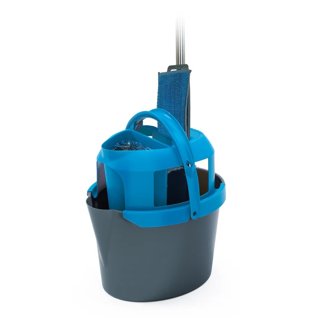 Levně Plochý Mop, Sada S Kbelíkem A Metlou, Systém Starwax, Odlučovač Vody