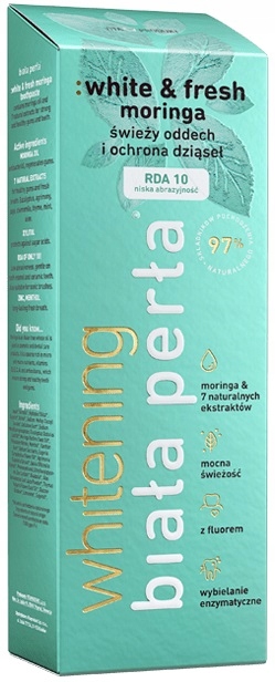 

Biała Perła Moringa Pasta Świeży Oddech 75ML