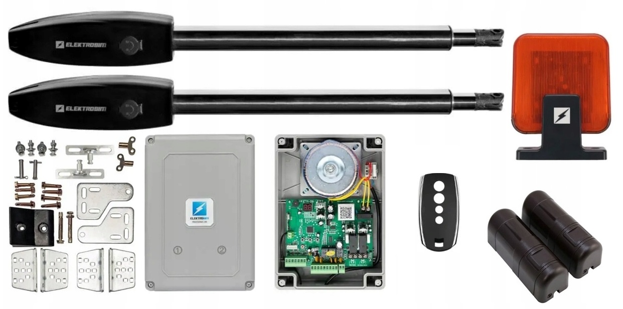 Pohon pro dvoukřídlé brány 350 kg a 3,5 m – ETM-02