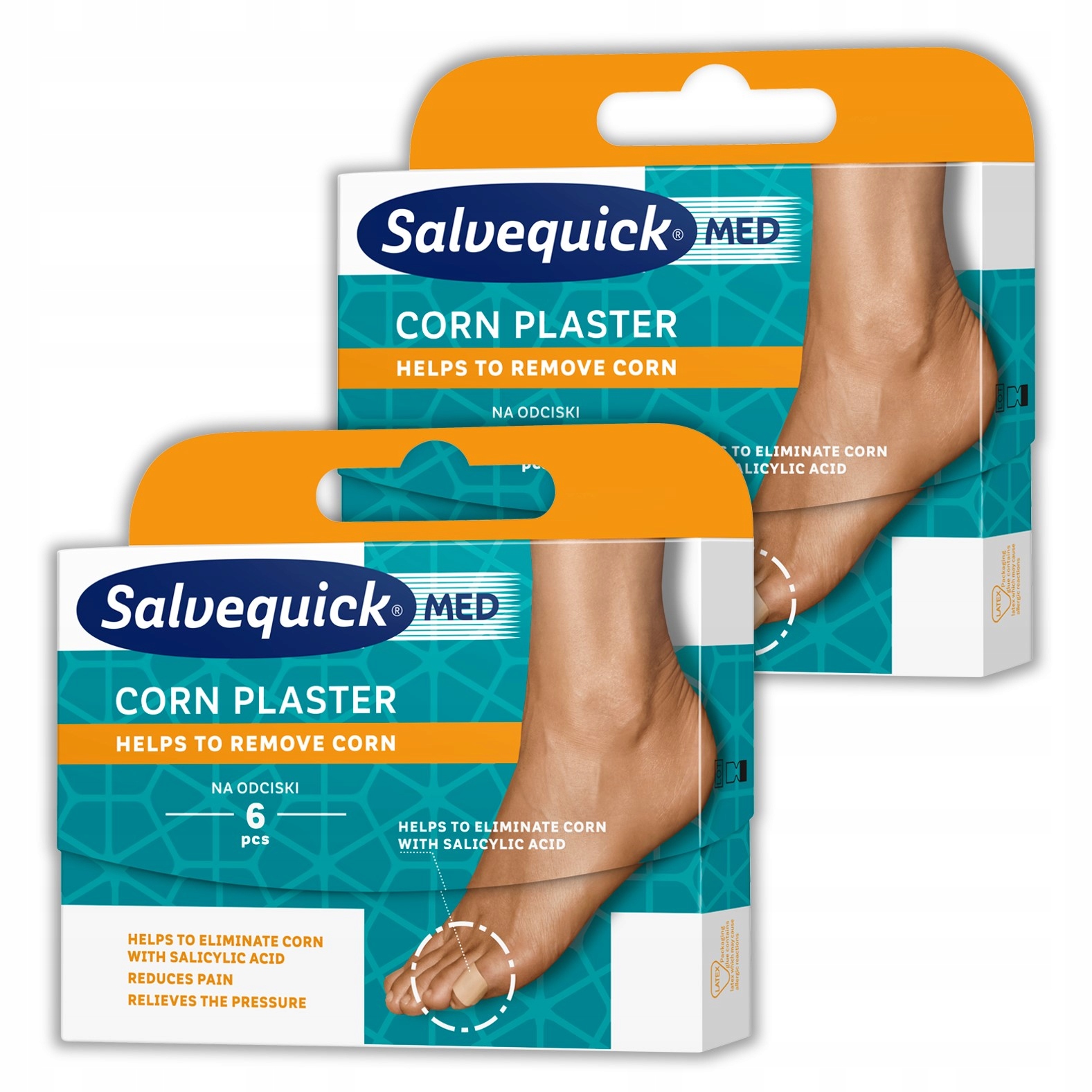 

2x Salvequick plastry Corn na odciski 6 szt.