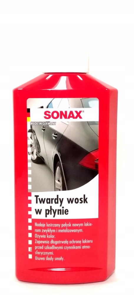 

Sonax Wosk Twardy W Płynie Nabłyszcza Lakier 250ml