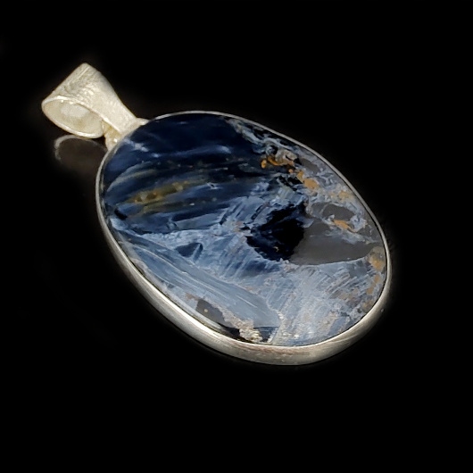 Pietersit Pietersite Přívěsek stříbro 925 Stříbrný Unikát Vzácný Kámen