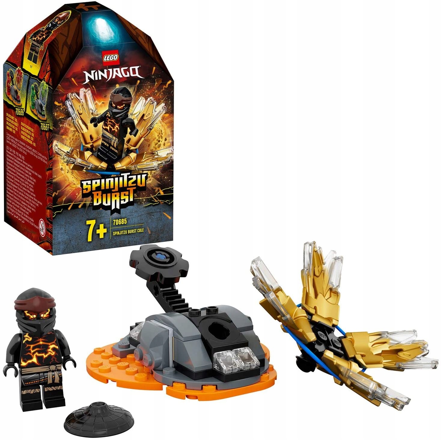 Lego Ninjago 70685 Wybuch Spinjitzu Cole