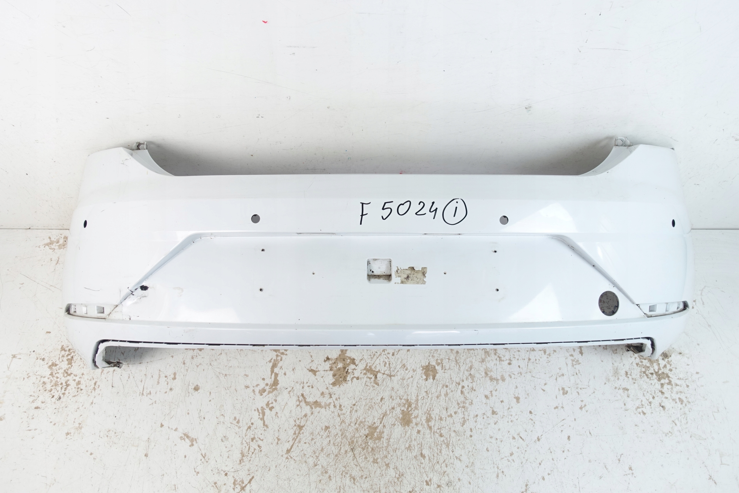 SEAT LEON III 2012- bumper rear part rear 5F0807417