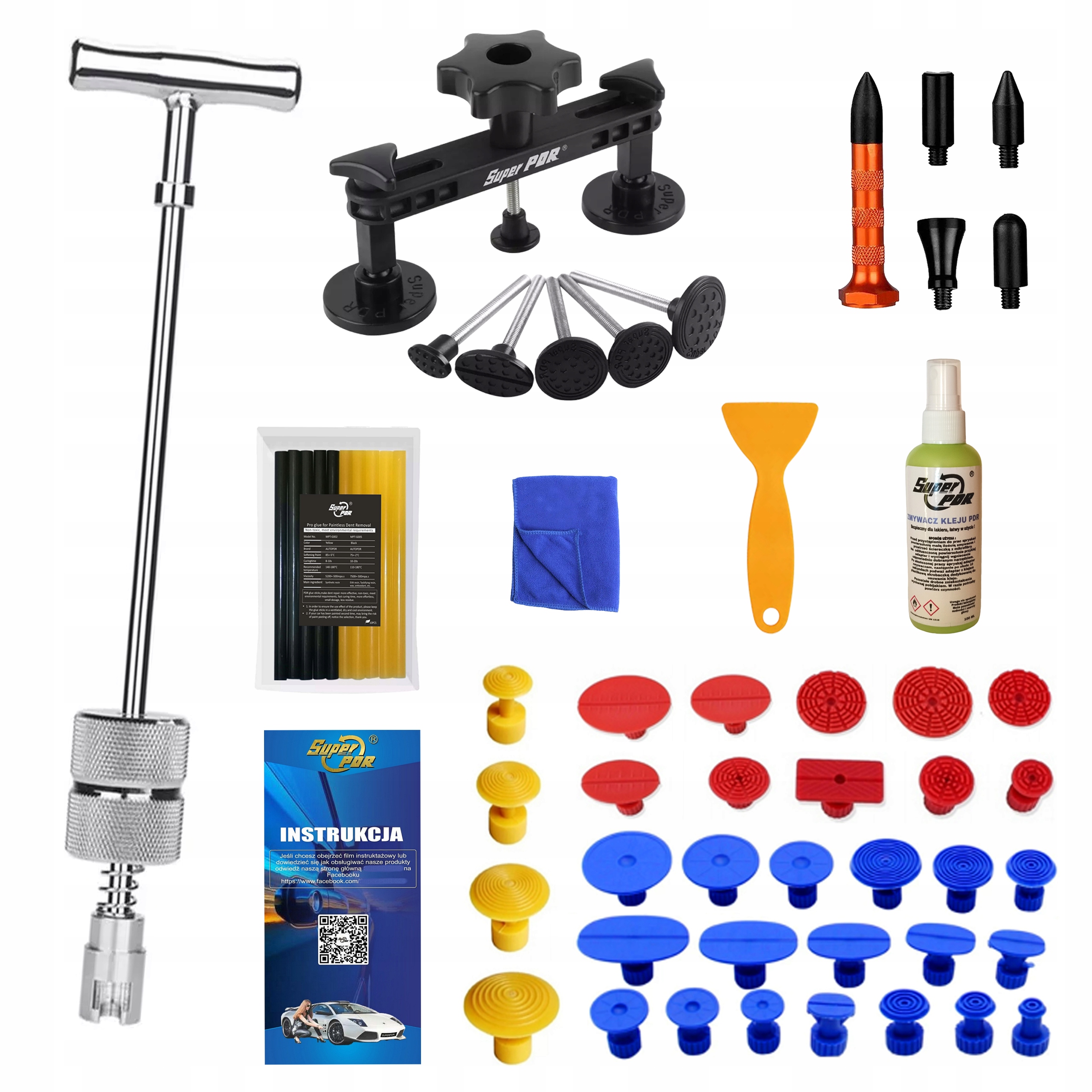 MŁOTEK BEZWŁASNOŚCIOWY USUWANIA WGNIECEŃ KAROSERII