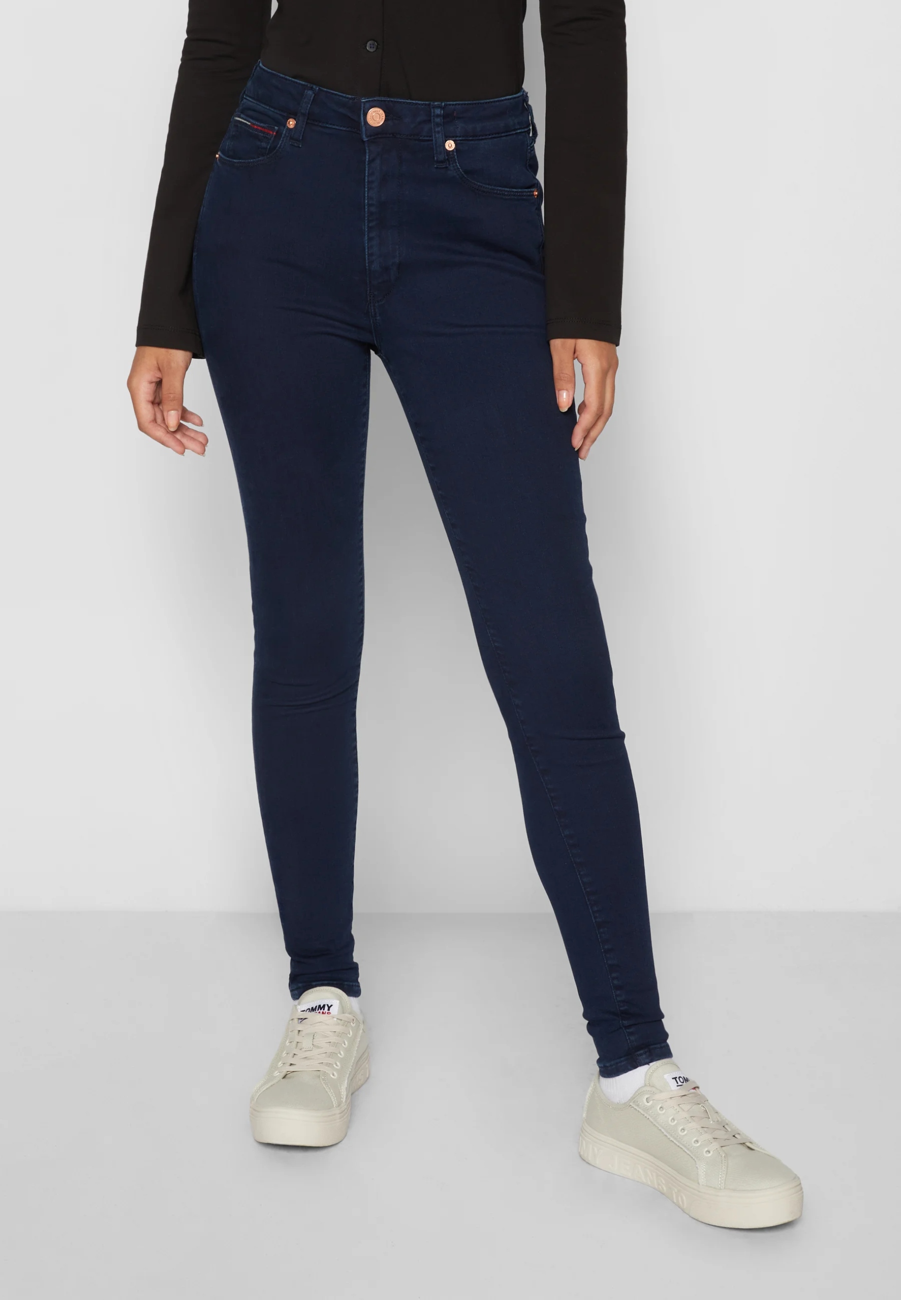 Dámské džínové kalhoty Tommy Hilfiger 32/27 Černé