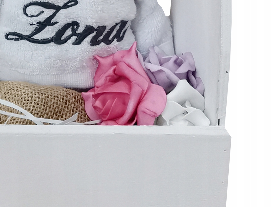 Ręczniki z haftem Misie na ślub PREZENT Para Młoda Z dedykacją Tak