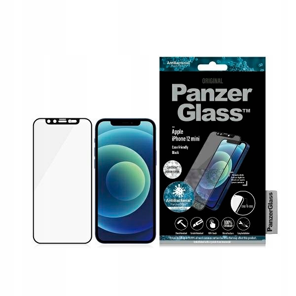 PanzerGlass E2E Microfracture iPhone 12 Mini 5,4" CamSlider Swarovski Pouzdro