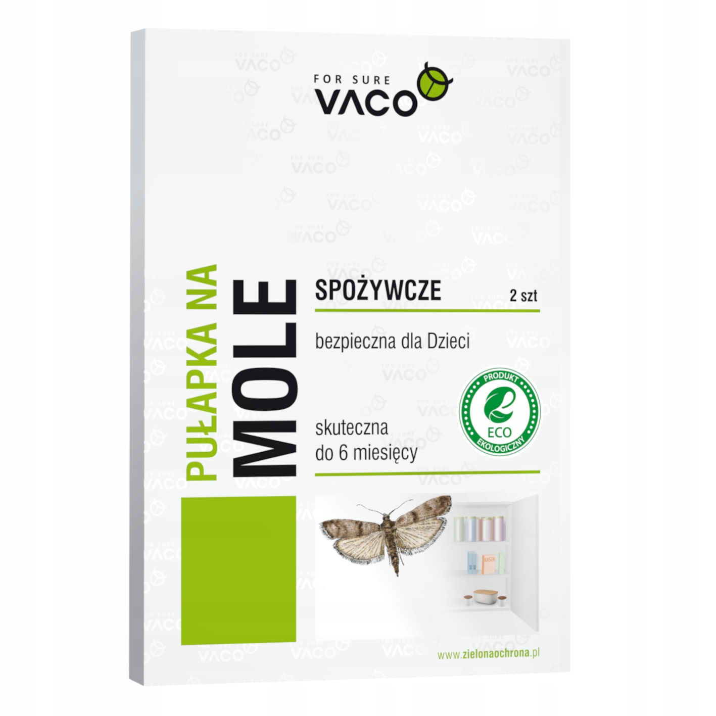 

Vaco pułapka feromonowa na mole spożywcze 2 szt.