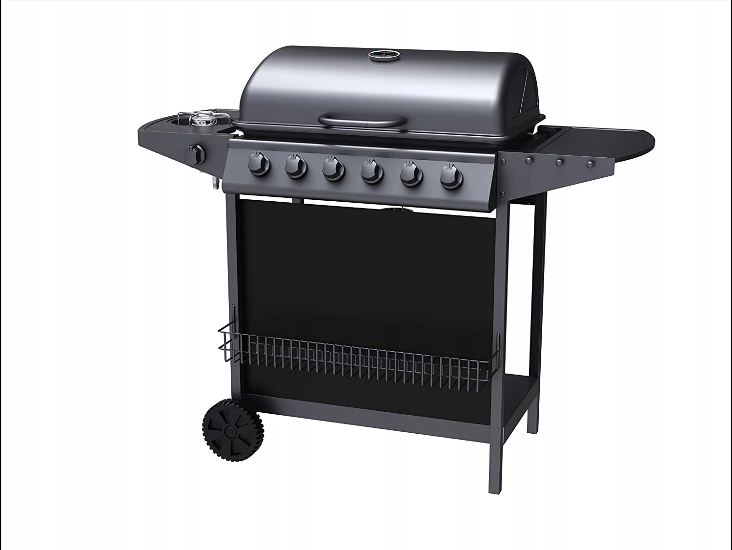 

Grill Gazowy Ogrodowy Tepro Tarboro 6+1 14kW 63x37