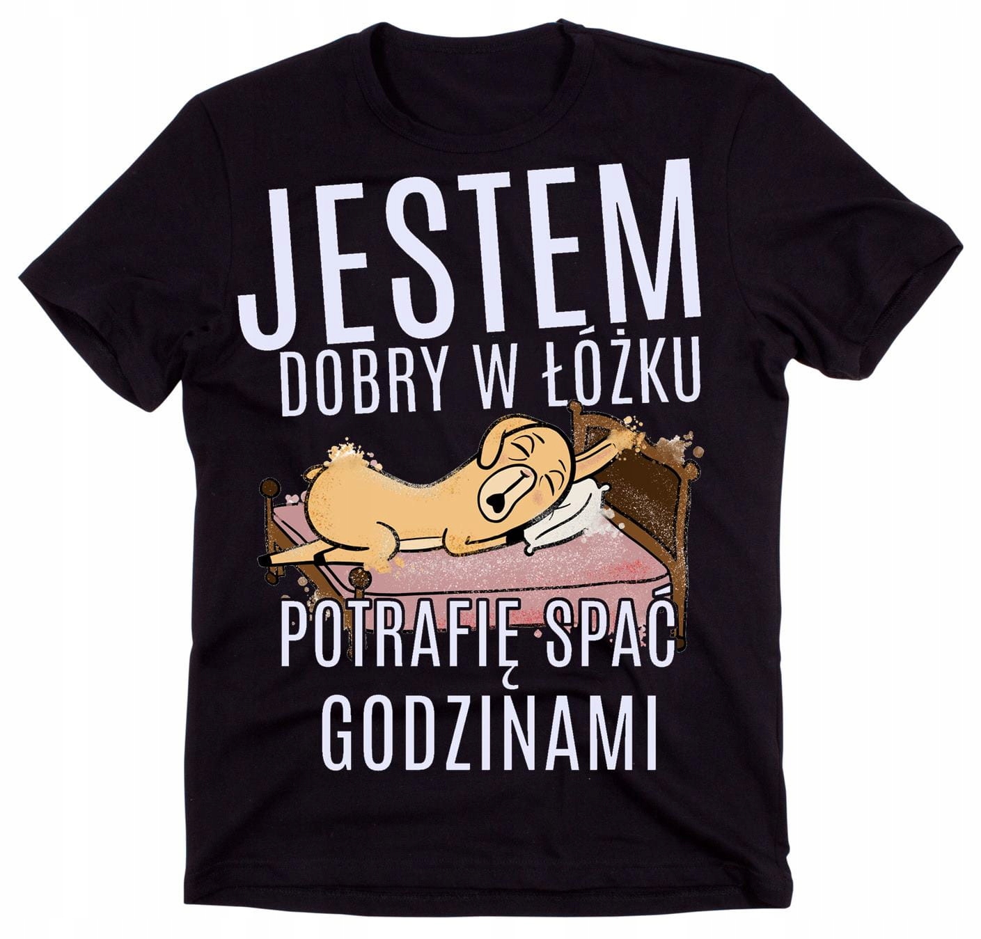 

Koszulka t-shirt męska Jestem dobry w łóżku roz L