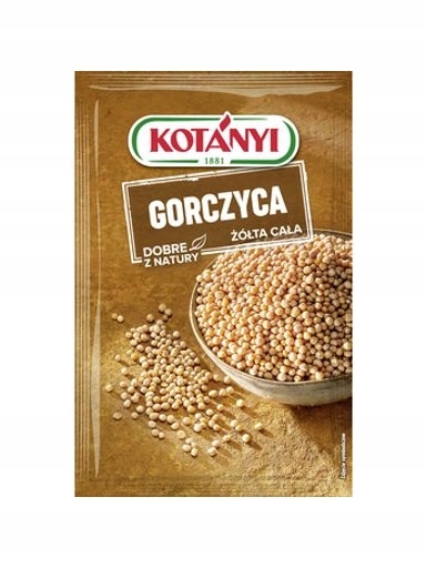 Levně 13 x Kotanyi Hořčice žlutá celá 40 g