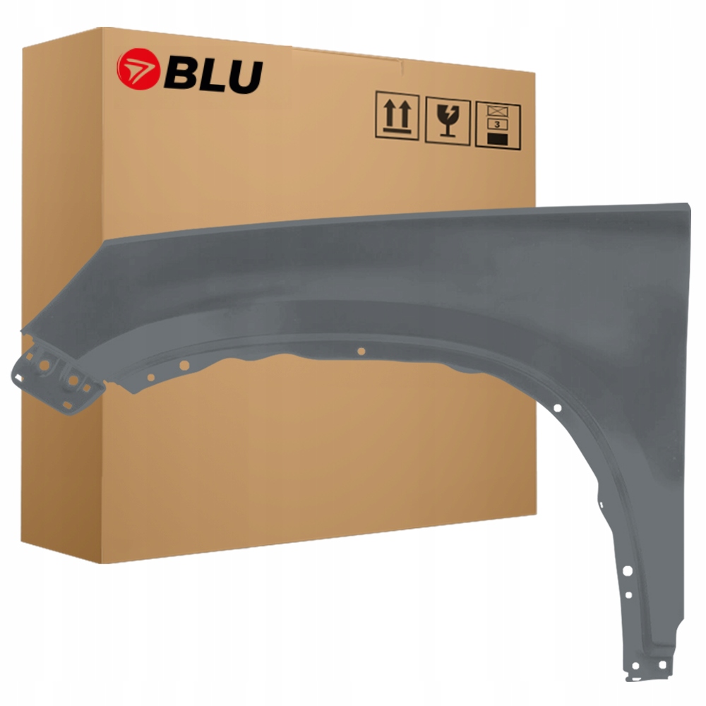 Blu Blatník Vw Tiguan I 5N LR7N levý šedý 07-16 přední