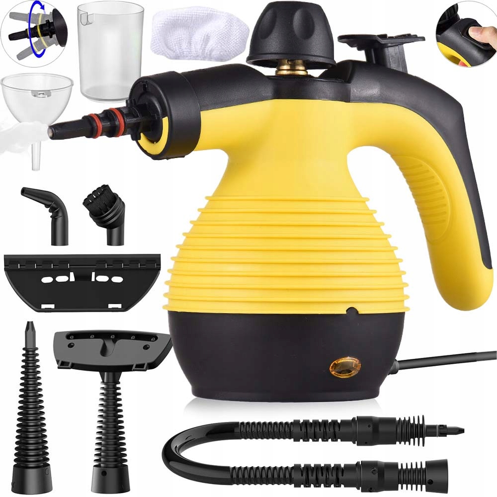 Parní Čistič Tlakový Čistič Oken Čalounění Lehký Parní Čistič 1050 W