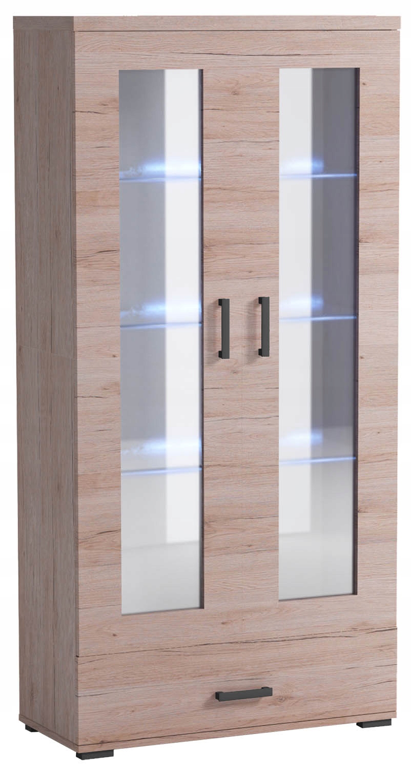 

Witryna szeroka 80 cm Klio 9 sonoma