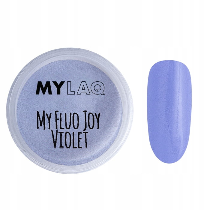 MYLAQ peľ na zdobenie FLUO JOY VIOLET