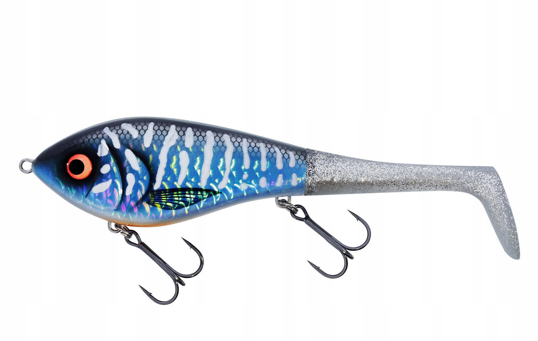 Jerk Westin Swim Tail Hybrid S 12cm/68g Lagoon Pike