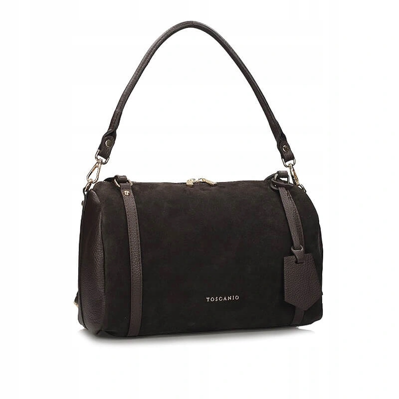 Stylová italská kožená kabelka Toscanio G151 C.bronz D23