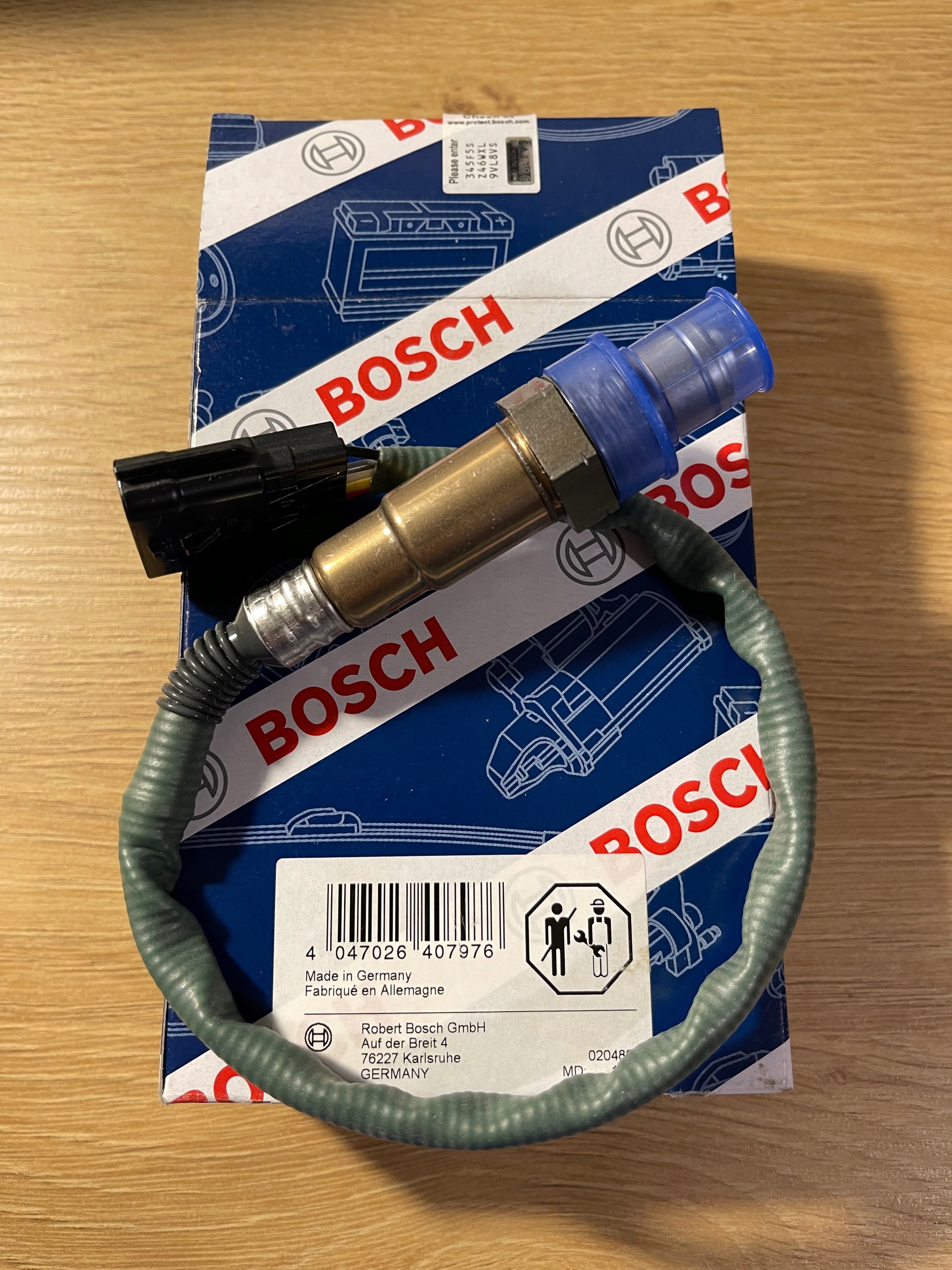Bosch 0 258 027 00A лямбда-зонд