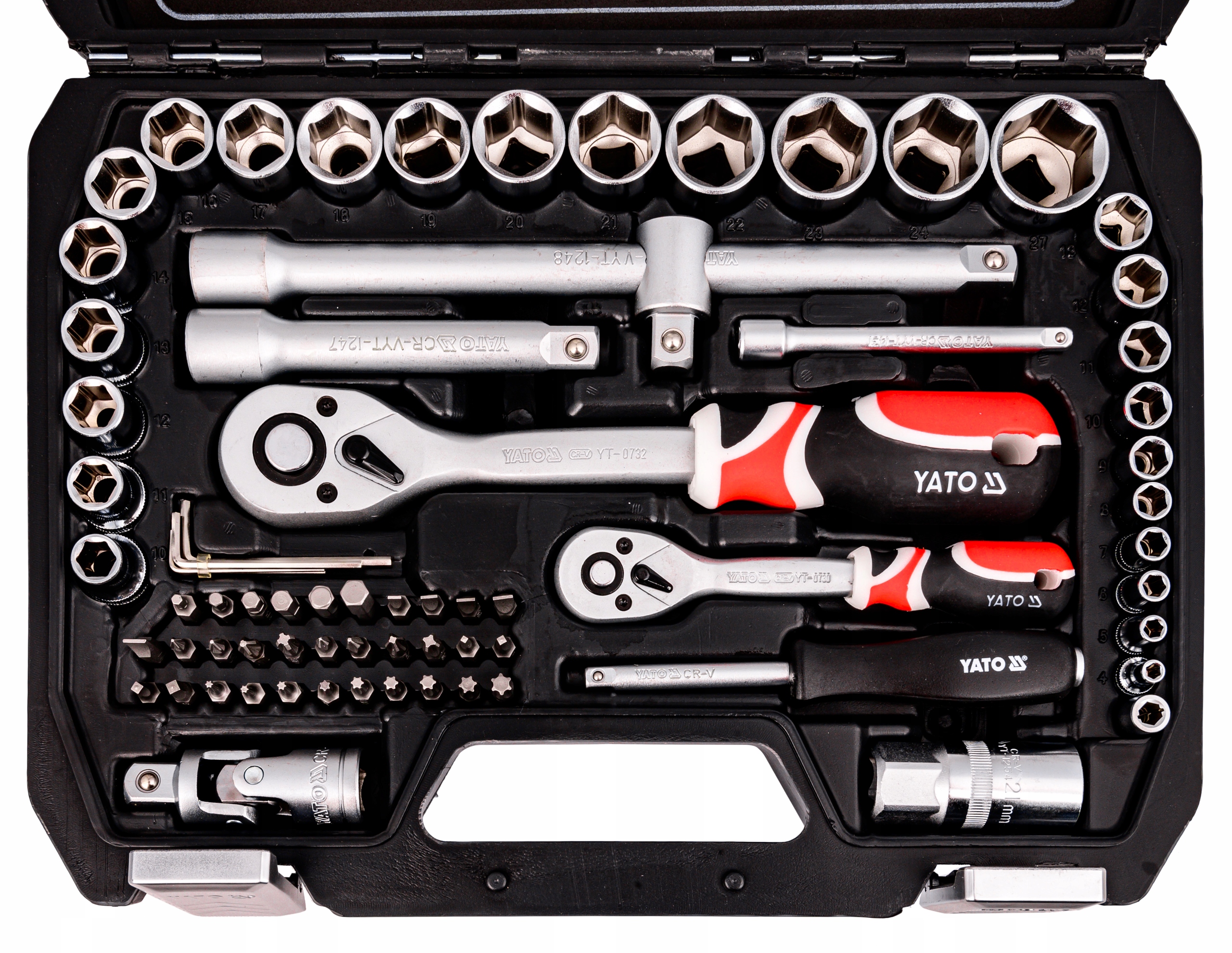 ZESTAW KLUCZY NASADOWYCH KLUCZE NASADOWE BITY TORX Rodzaj klucza nasadowy